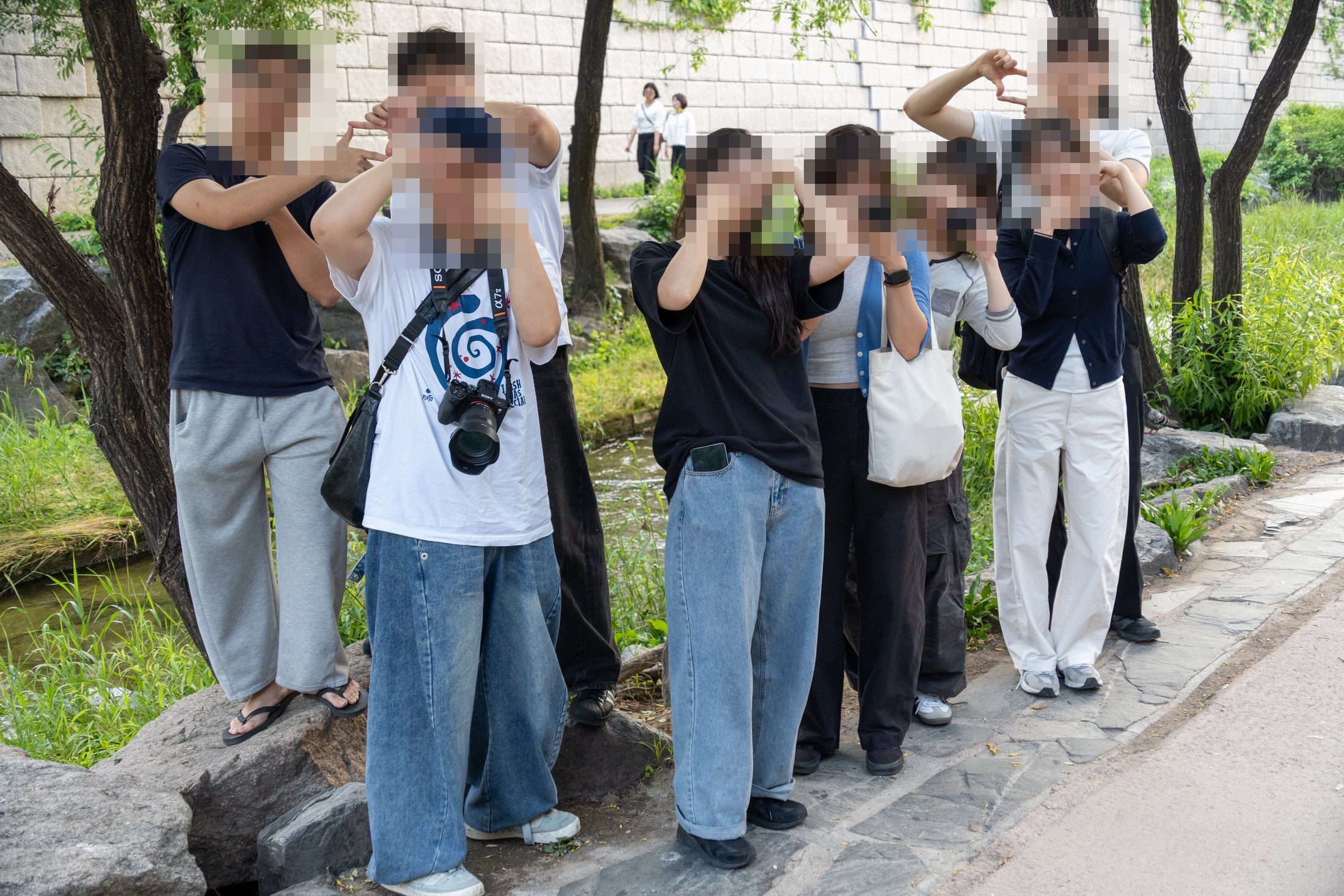 카메라를 들고 정기·요일별 출사에 참여한 밤부 부원들